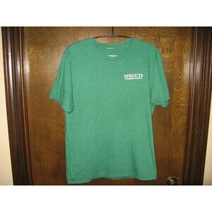 Sprouts Farmers Market Green Where Goodness Grows Employee Shirt Size M